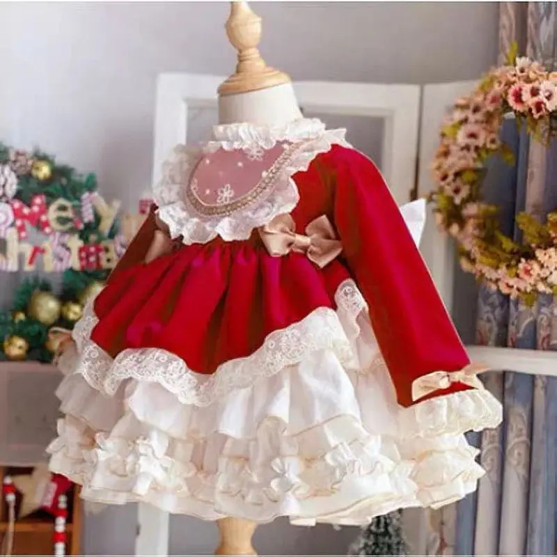 Summer Clothing Baby Girl - Nowa, lekko luksusowa sukienka Lolita dla