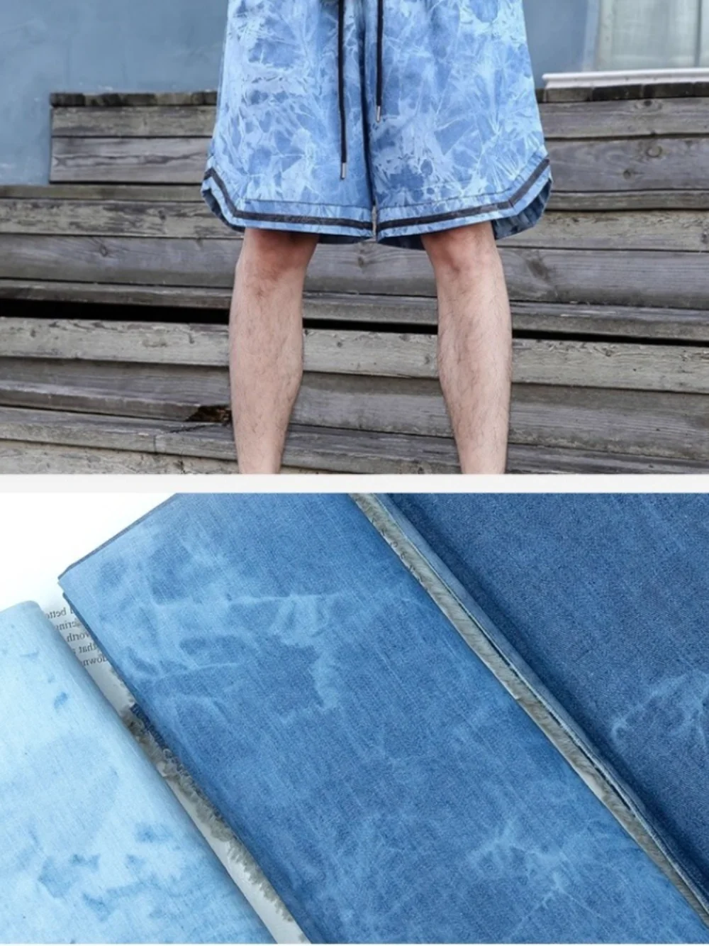 Prany, wiązany materiał dżinso – Summer Clothing Wholesale recenzja i cena