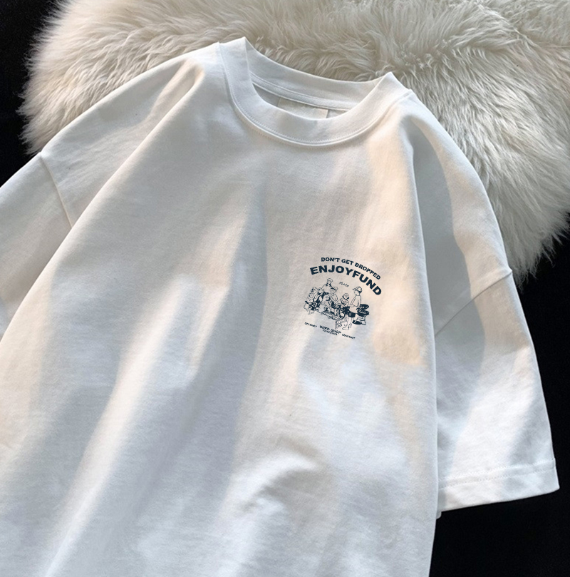 Luźna koszulka z krótkim rękaw – Summer Clothing Brands recenzja i cena