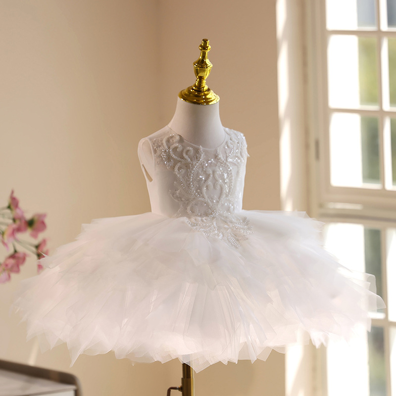 Biała sukienka na roczek dla d – Summer Clothing Baby Girl recenzja i cena